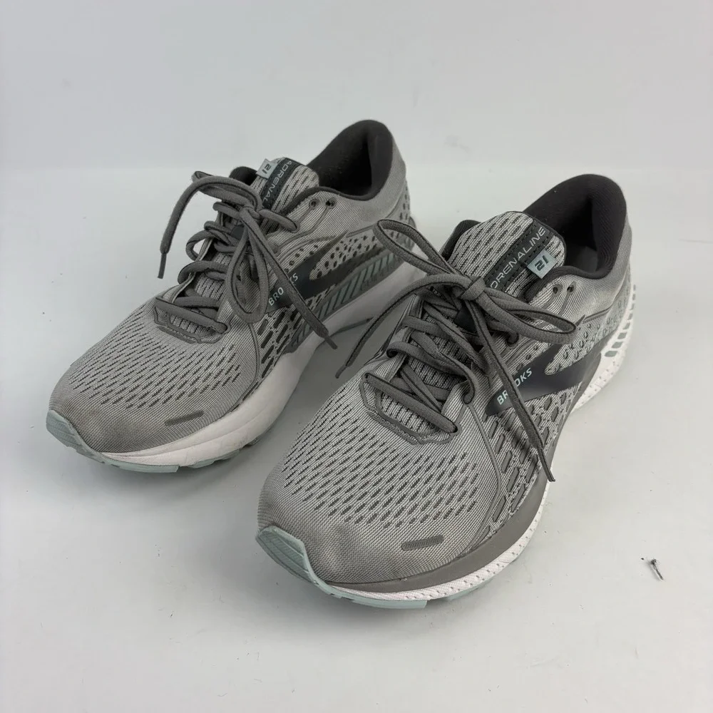 Brooks Adrenaline GTS 21 Women's Size 10.5 B (Medium) Running Shoes Gray